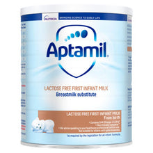 Load image into Gallery viewer, Aptamil Lactose-Free Baby Milk Powder 400g
