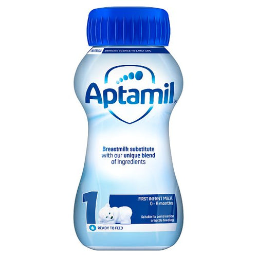 Aptamil 1 First Milk Liquid 200ml - All Day Pharmacy Nutrition